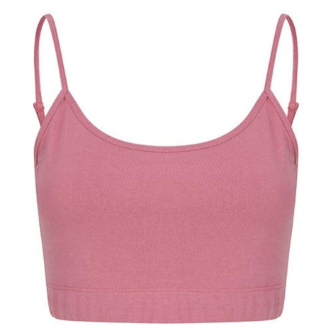 Sf Dámsky crop top SK230 Dusky Pink