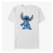 Queens Disney Lilo & Stitch - Basic Stitch Unisex T-Shirt White