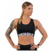 Nebbia Medium Impact Cross Back Sports Bra Black Fitness bielizeň