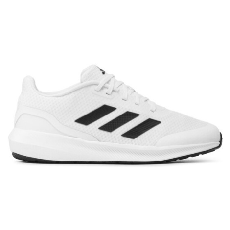 Adidas Sneakersy RunFalcon 3 Sport Running Lace Shoes HP5844 Biela