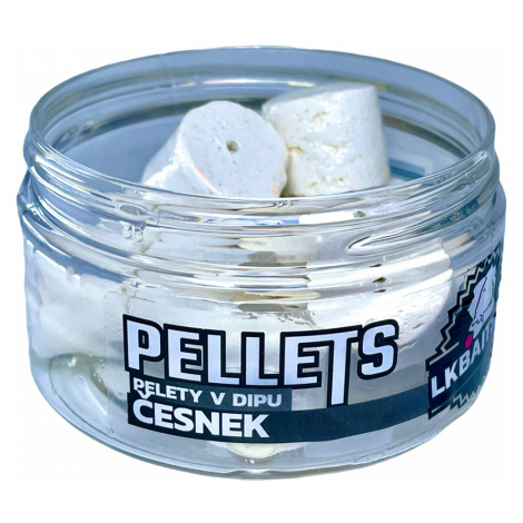 Lk baits pelety v dipe 17 mm 60 g - cesnak