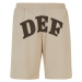 DEF PRINT Shorts beige