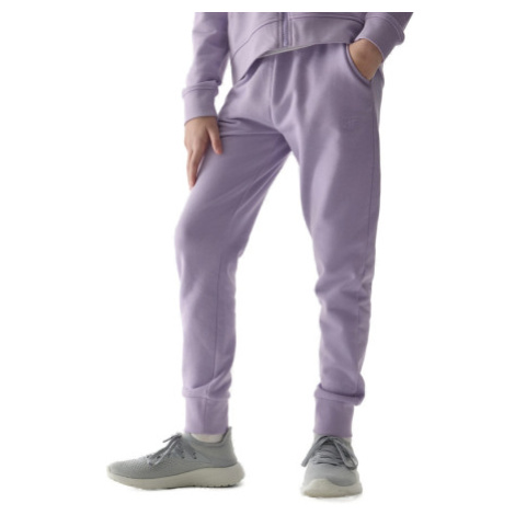 4F JUNIOR TROUSERS-4FJWSS24TTROF587-52S-LIGHT VIOLET