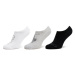 Polo Ralph Lauren Súprava 3 párov vysokých dámskych ponožiek Tnl Logo 3Pk 455942348001 Sivá