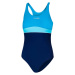AQUA SPEED Plavky EMILY Navy Blue/Turquoise