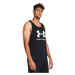 Pánske tričko bez rukávov UNDER ARMOUR UA SPORTSTYLE LOGO TANK-BLK 001