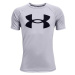 Under Armour TECH BIG LOGO SS Chlapčenské tričko, sivá, veľkosť