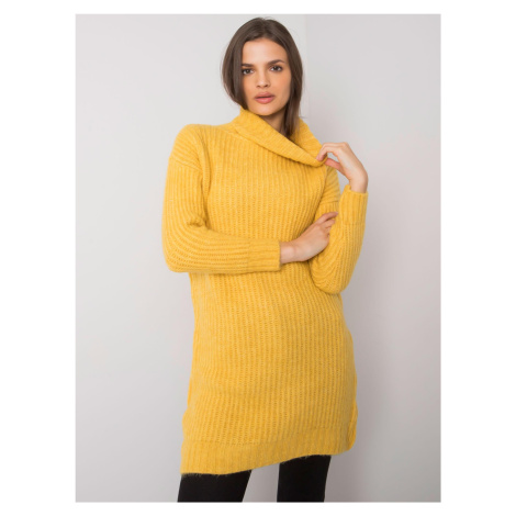 Sweater-ASM-SW-5041.96P-dark yellow Rue Paris