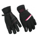 Dámske lyžiarske rukavice BLIZZARD Viva Plose ski gloves, black white pink 20