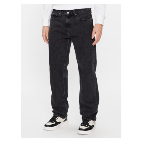 Calvin Klein Jeans Džínsy 90'S Straight J30J324550 Čierna Straight Fit