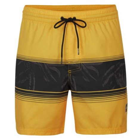 O'Neill CALI STRIPE SHORTS Pánske plavecké šortky, žltá, veľkosť