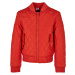 Girls' Diamond Quilt Nylon Jacket Huge Red