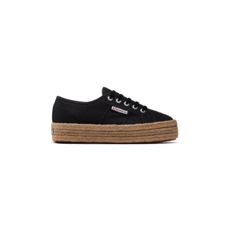 Superga Espadrilky 2730 Cotropew S00CF20 Čierna