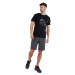 Pánske turistické tričko s krátkym rukávom FUNDANGO Legend T-shirt-890-black