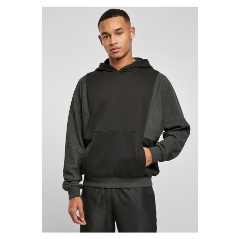 Cut On Sleeve Hoody black/charcoal Urban Classics