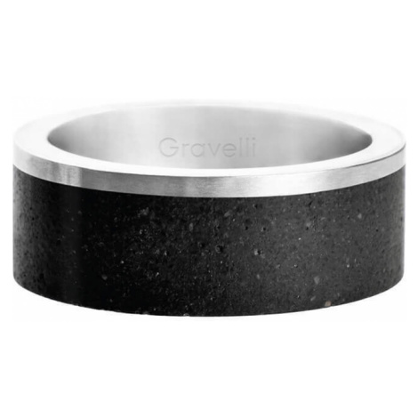 Gravelli Betónový prsteň Edge oceľová / atracitová GJRUSSA002 60 mm
