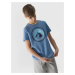 4F Organic Cotton T-Shirt for Boys - Blue