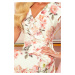 dámské šaty s volánky a se vzorem květů XXL model 15719064 - numoco