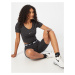 Nike Sportswear Tričko  čierna / čierna melírovaná / biela