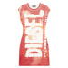 Šaty Diesel D-Angiel-Rib Dress Červená