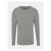 Sivé basic tričko s dlhým rukávom Jack & Jones Basic