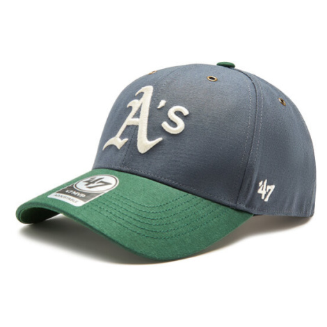 47 Brand Šiltovka MLB Oakland Athletics Campus 47 MVP B-CAMPC18GWS-VN Tmavomodrá