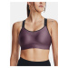 Fialová športová podprsenka Under Armour UA Infinity High Bra