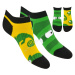 SKARPOL Veselé ponožky Skarpol-081-chameleon žltá+zel