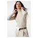 Trendyol Stone Basic Turtleneck Knitwear Sweater