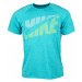 Nike HEATHER TILT Pánske tričko do vody, tyrkysová, veľkosť