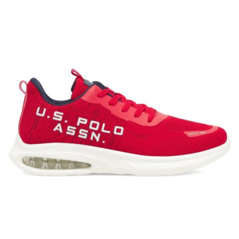 U.S. Polo Assn. Sneakersy ACTIVE001 Červená