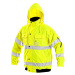 Canis (CXS) Zimná reflexná bunda s odopínateľnými rukávmi LEEDS - Žltá