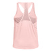 Dámske tréningové tielko UNDER ARMOUR UA Knockout Mesh Back Tank-PNK-1360831-676