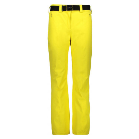 CMP WOMAN PANT Dámske lyžiarske nohavice, žltá, veľkosť