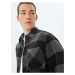 Koton Lumberjack Shirt Long Sleeve Pocket Detail