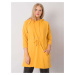 Yellow long sweatshirt plus size