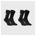 Unisex basketbalové ponožky NBA SO900 čierne 2 páry