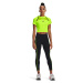 Tričko Under Armour Run Anywhere Crop Ss Green