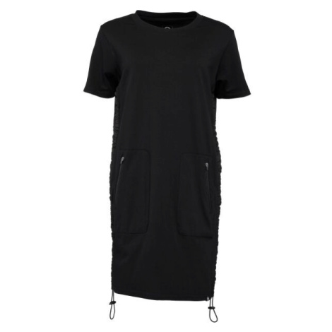Northfinder ARRERA Dámske oversize šaty, čierna, veľkosť