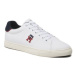 Tommy Hilfiger Sneakersy Core Vulc Varsity Monogram FM0FM04350 Biela