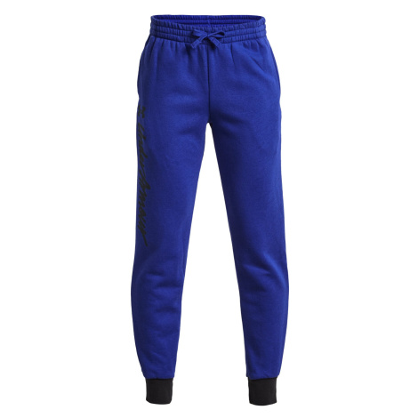 Boys' sweatpants Under Armour Rival Fleece Script Jgrs