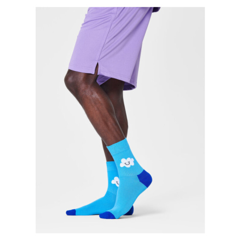 Happy Socks Ponožky Vysoké Unisex CLO13-6701 Modrá