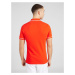 Calvin Klein Jeans Tričko  oranžovo červená / biela