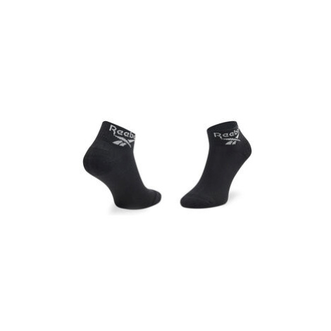 Reebok Ponožky Vysoké Unisex Cl Fo Ankle Sock 3P GG6675 Čierna