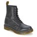 Dr. Martens  1460 PASCAL BLACK VIRGINIA  Polokozačky Čierna