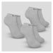 GymBeam Ponožky Ankle Socks 3Pack Grey  SS