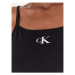 Calvin Klein Swimwear Každodenné šaty KW0KW02093 Čierna Slim Fit