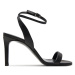 Calvin Klein Sandále Heel Sandal 90 Lth HW0HW01945 Čierna