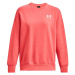 Under Armour ESSENTIAL FLC OS CREW Dámska mikina, červená, veľkosť