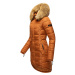 NAVAHOO Zimný kabát 'Papaya'  koňaková